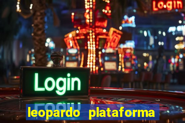 leopardo plataforma de jogos